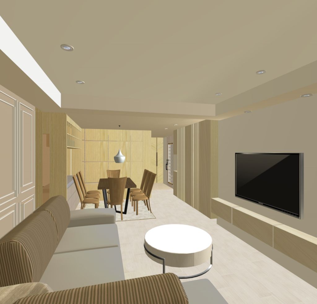 室內3D圖客戶看樣